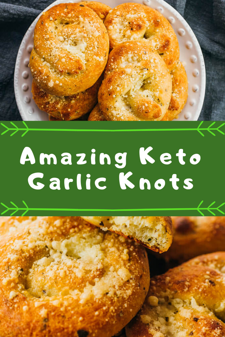 Keto Garlic Bread Knots
 Amazing Keto Garlic Knots