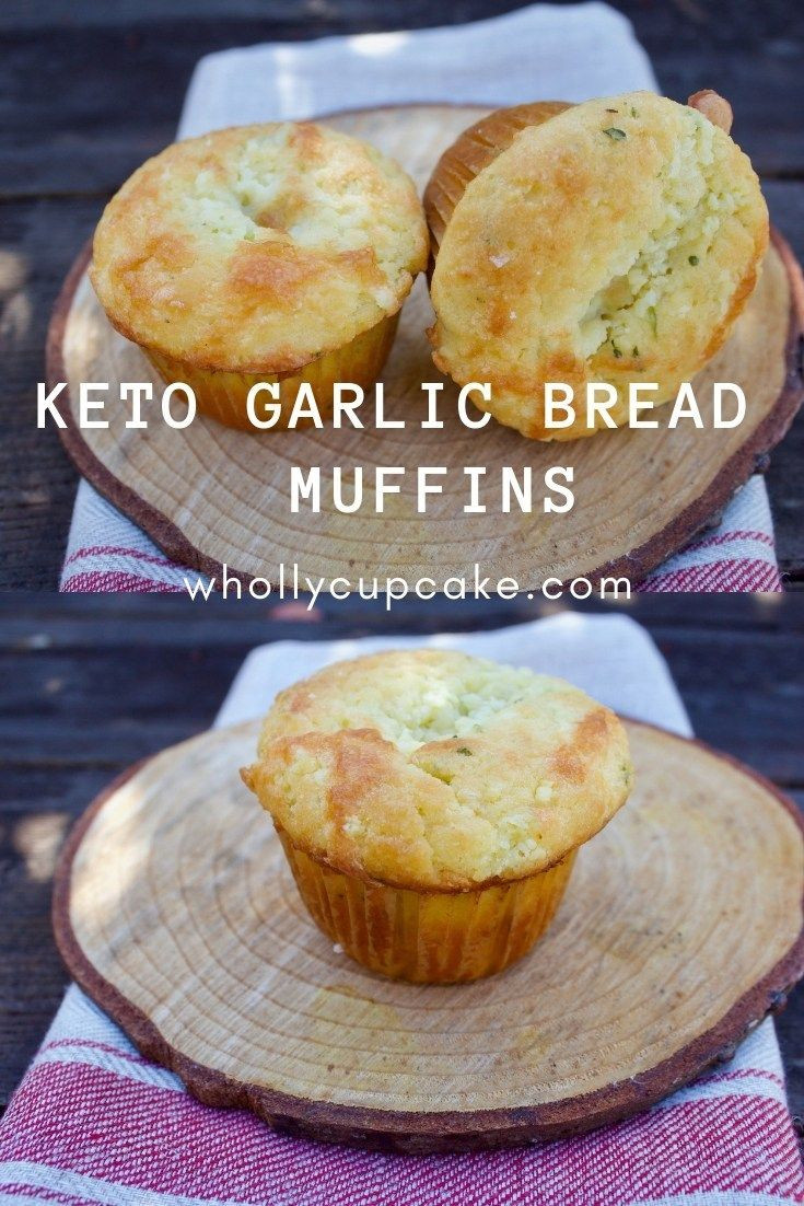 Keto Garlic Bread Muffins
 Garlic Bread Muffins GF Keto Low Carb