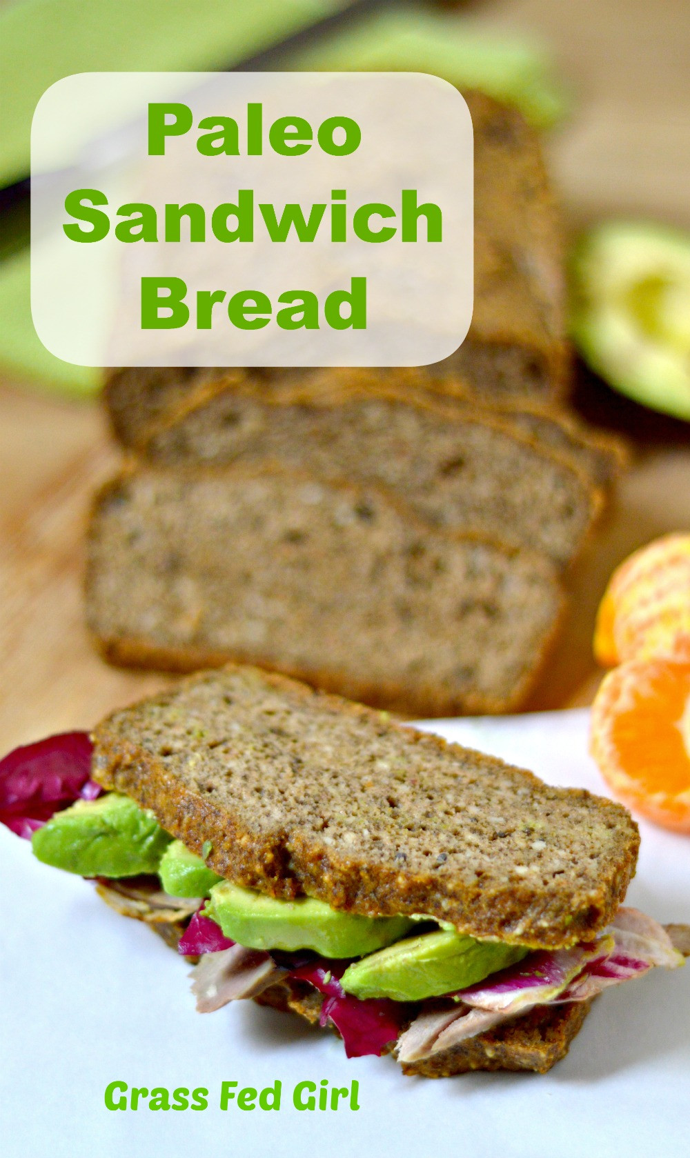 Keto Grain Free Bread
 Keto Sandwich Bread Paleo Low Carb Grain Free & Gluten