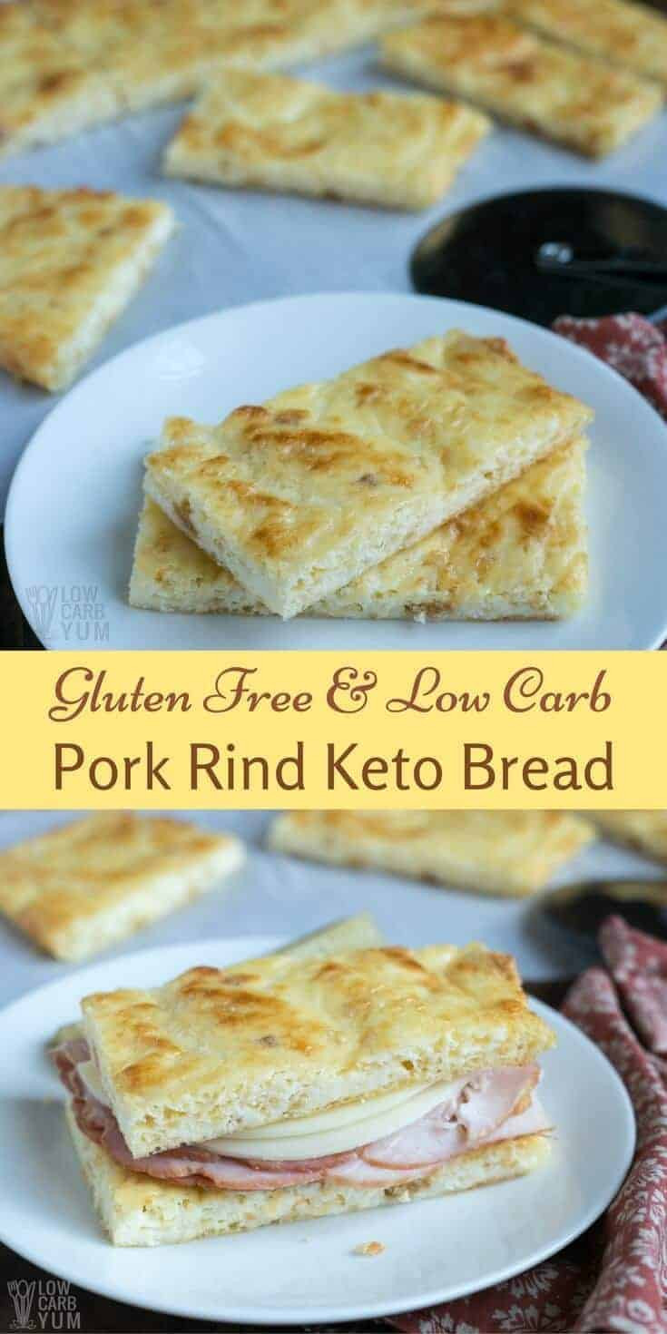 Keto Low Carb Bread
 Keto Bread Pork Rind Nearly No Carb Bread