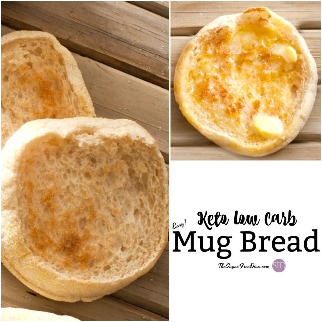 Keto Mug Bread
 Easy and Yummy Keto Low Carb Mug Bread Recipe