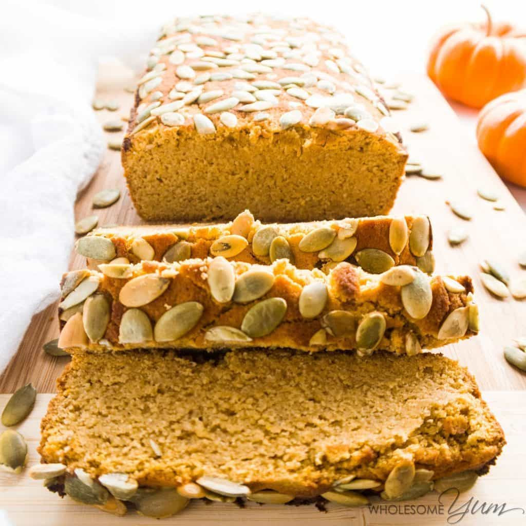 Keto Pumpkin Bread Almond Flour
 Keto Paleo Low Carb Pumpkin Bread Recipe Quick & Easy