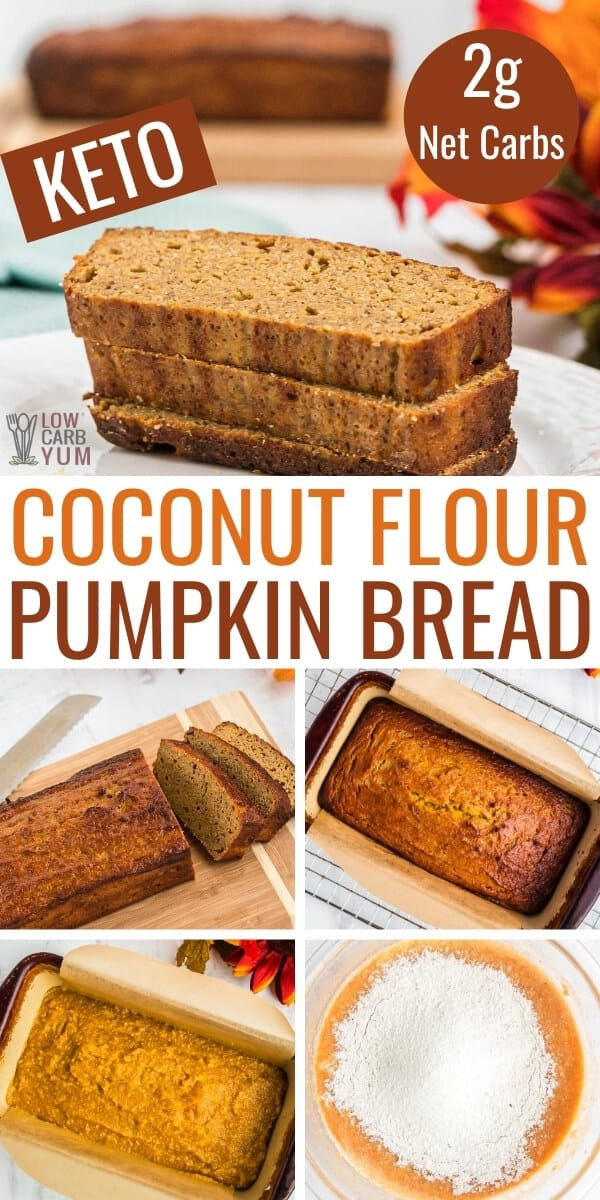 Keto Pumpkin Bread Coconut Flour
 Keto Coconut Flour Pumpkin Bread