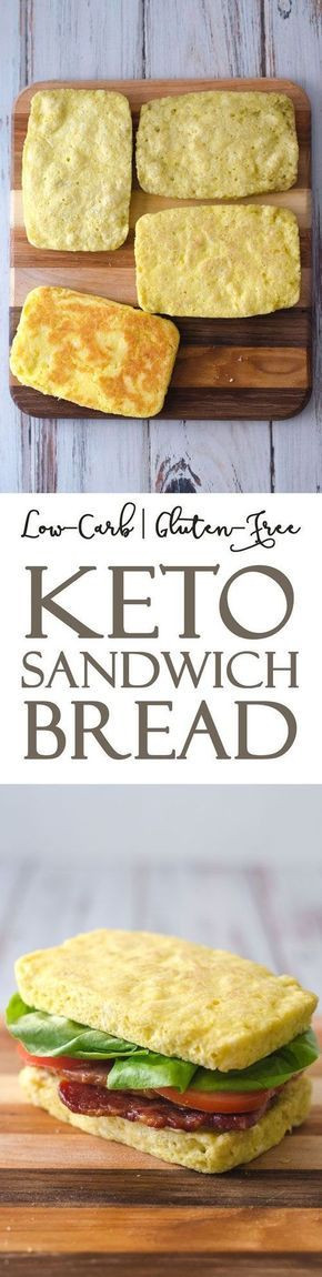 Keto Sandwich Bread Microwave
 This keto microwave sandwich bread is great for whenever