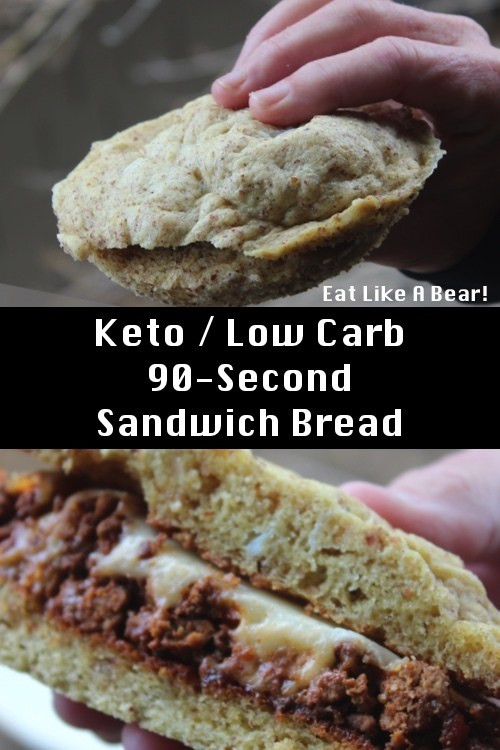 Keto Sandwich Bread Rolls
 Low Carb Keto Bread 90 Second Sandwich Roll Eat Like
