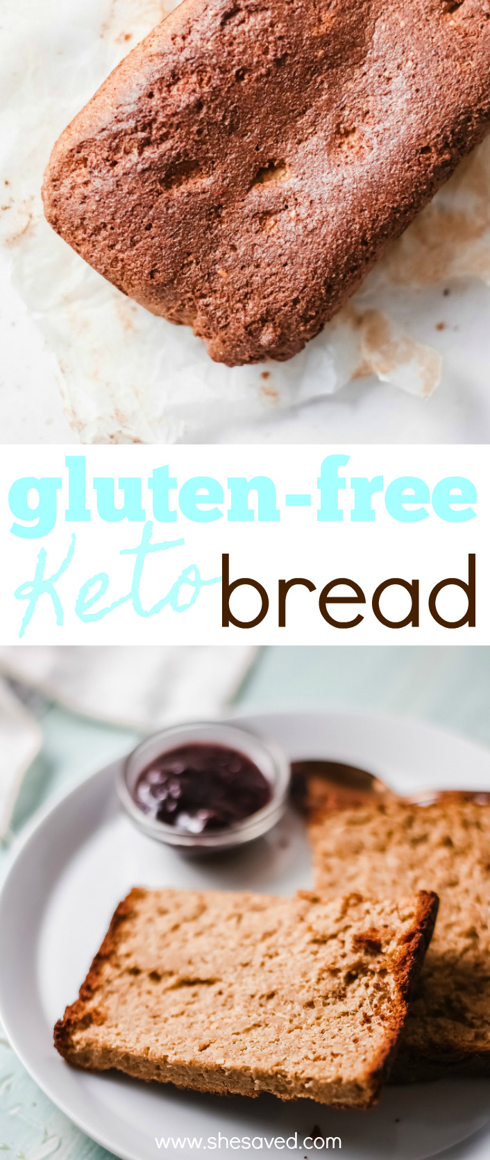Keto Sandwich Bread Toast
 Gluten Free and Keto Sandwich Bread Recipe SheSaved