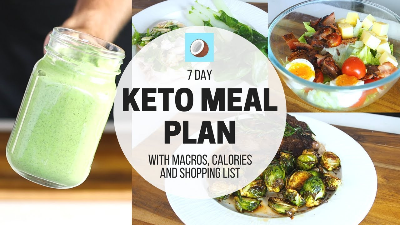 Keto Videos Meal Plan
 KETOGENIC DIET Meal Plan 7 DAY FULL MEAL PLAN for