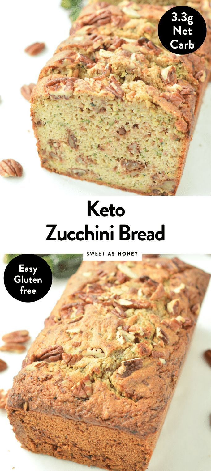 Keto Zucchini Bread Almond Flour
 KETO ZUCCHINI BREAD with almond flour gluten free