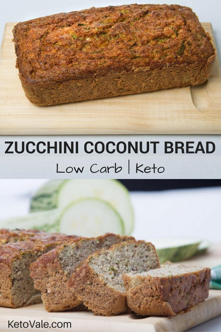 Keto Zucchini Bread Coconut Flour
 Keto Zucchini Coconut Bread Low Carb Gluten Free Recipe