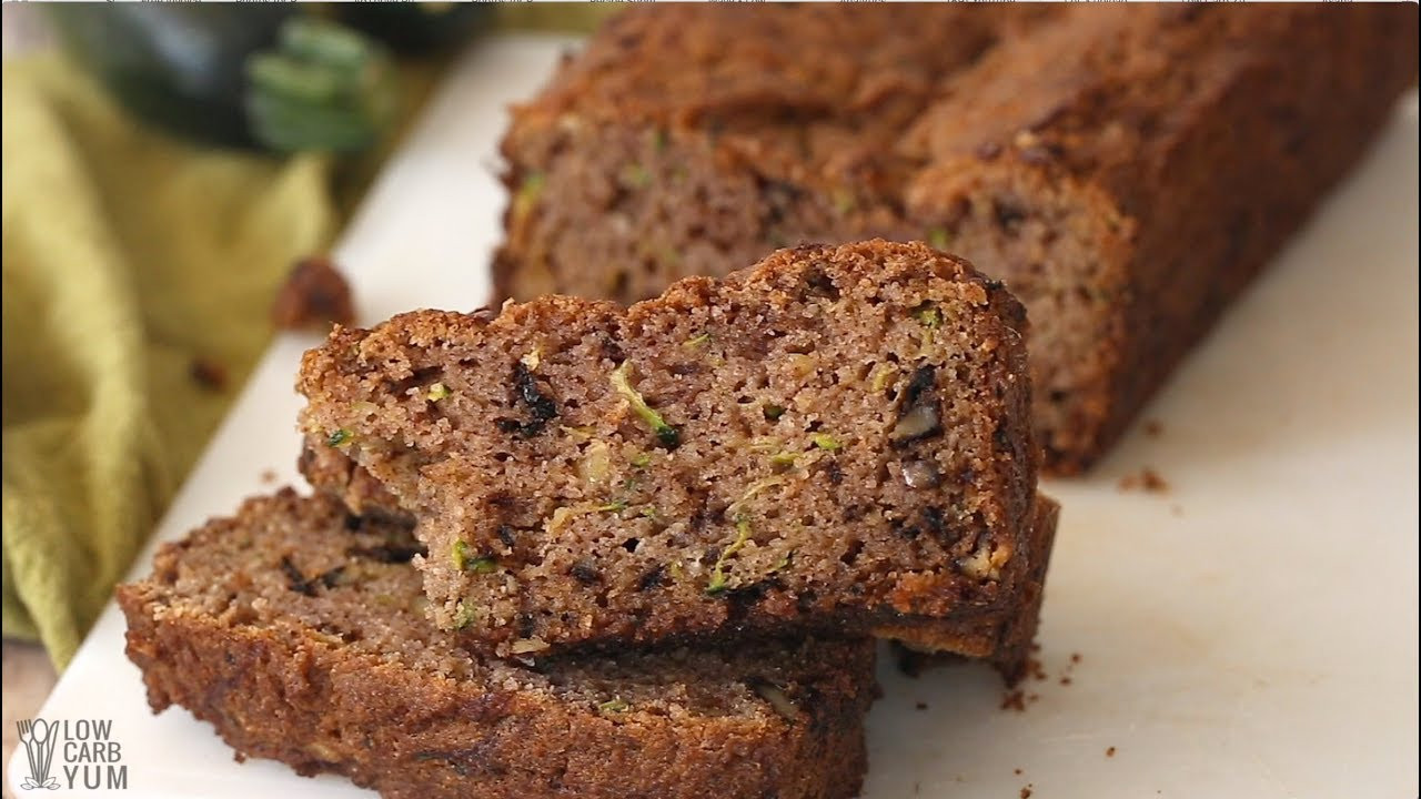 Keto Zucchini Bread Low Carb
 Low Carb Keto Zucchini Bread