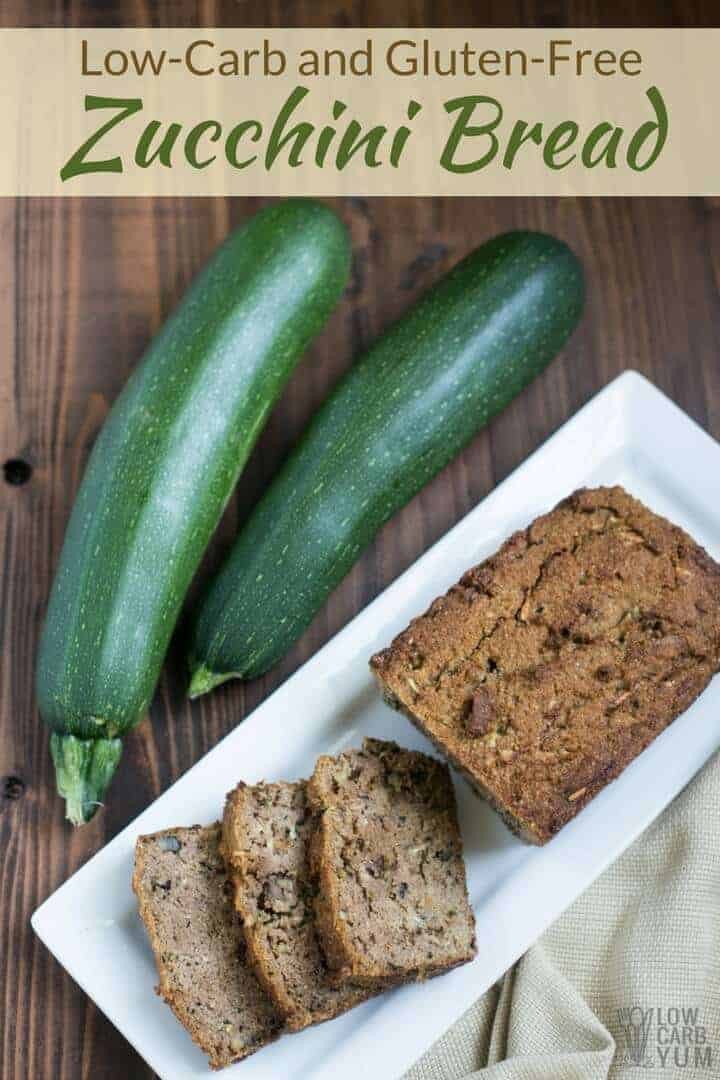 Keto Zucchini Bread Low Carb
 Keto Zucchini Bread Gluten Free