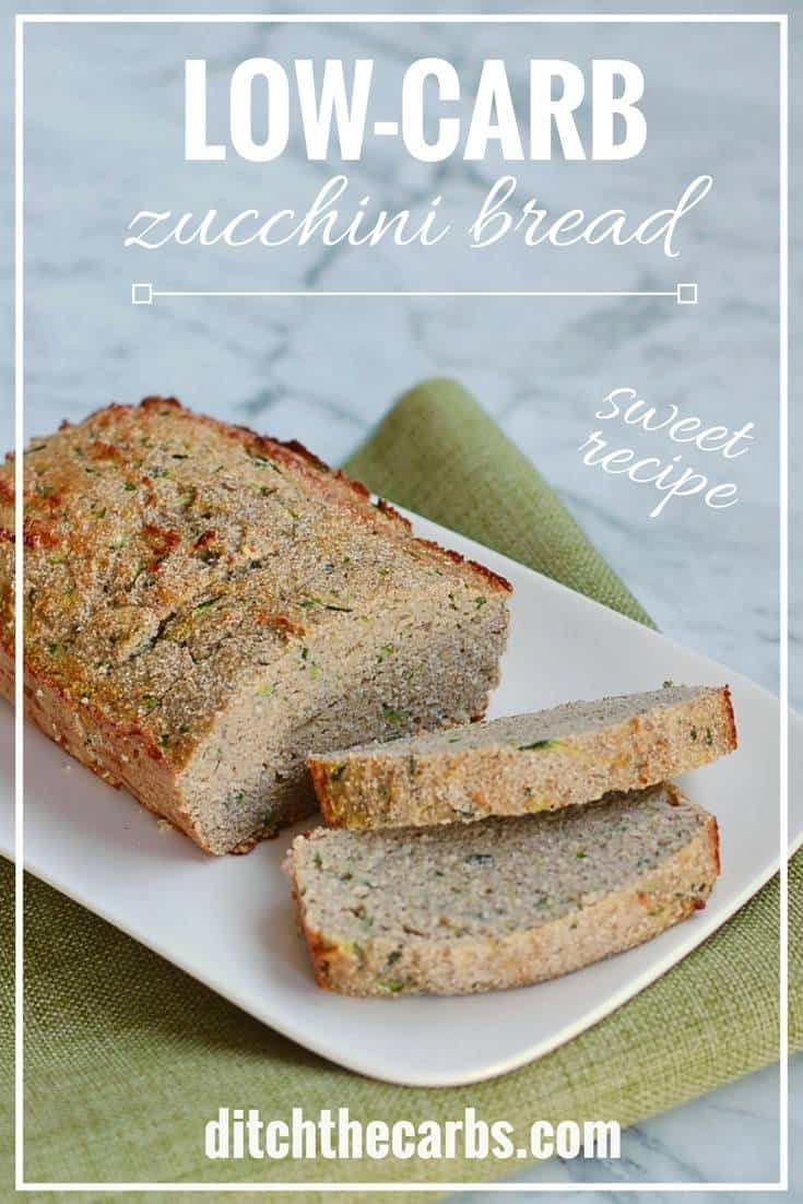 Keto Zucchini Bread Recipes Coconut Flour Coconut Flour Low Carb Zucchini Bread — Ditch The Carbs
