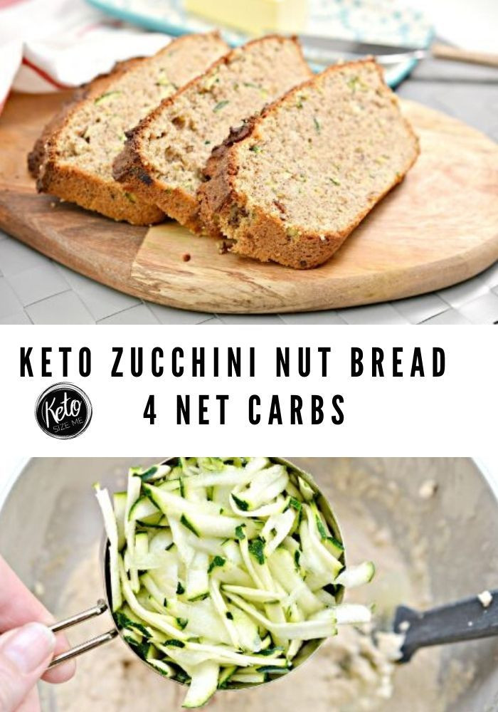 Keto Zucchini Bread With Cream Cheese
 Keto Zucchini Nut Bread Recipe