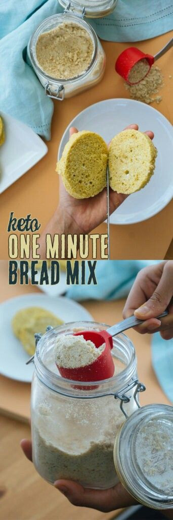 Ketogenic Bread Mix
 Keto e Minute Bread Mix