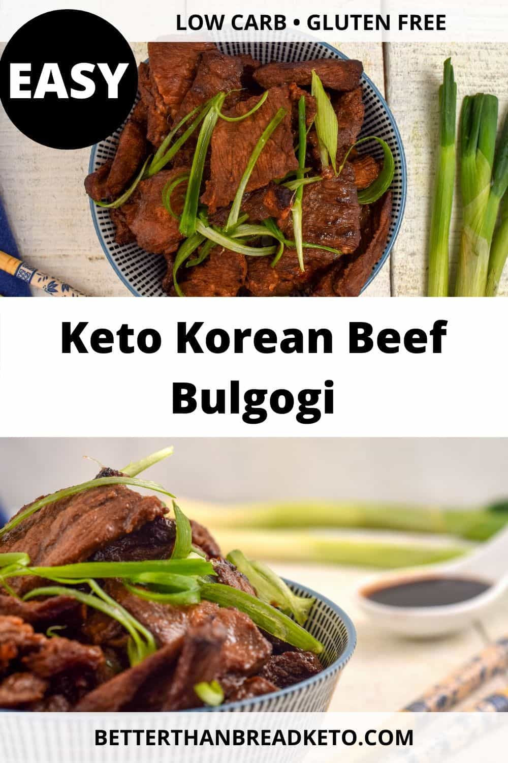 Korean Beef Keto
 Keto Korean Beef Bulgogi