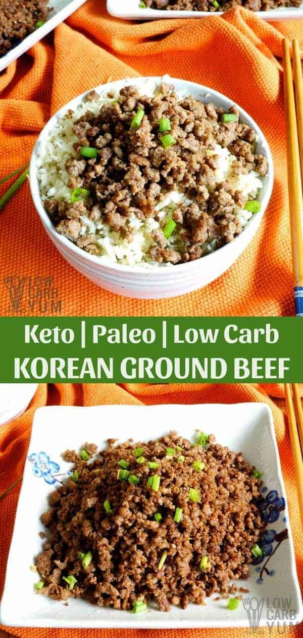 Korean Ground Beef Keto
 Paleo Korean Ground Beef Low Carb Keto