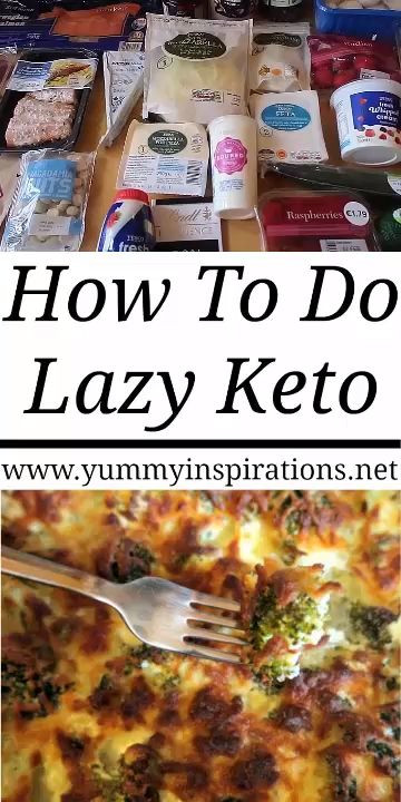 Lazy Keto Diet For Beginners
 How To Do Lazy Keto [Video] [Video]