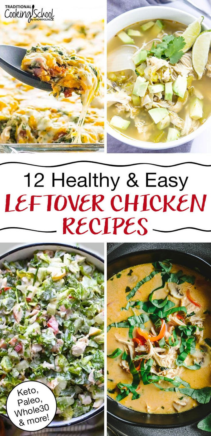 Leftover Chicken Keto
 12 Healthy & Easy Leftover Chicken Recipes Keto Paleo