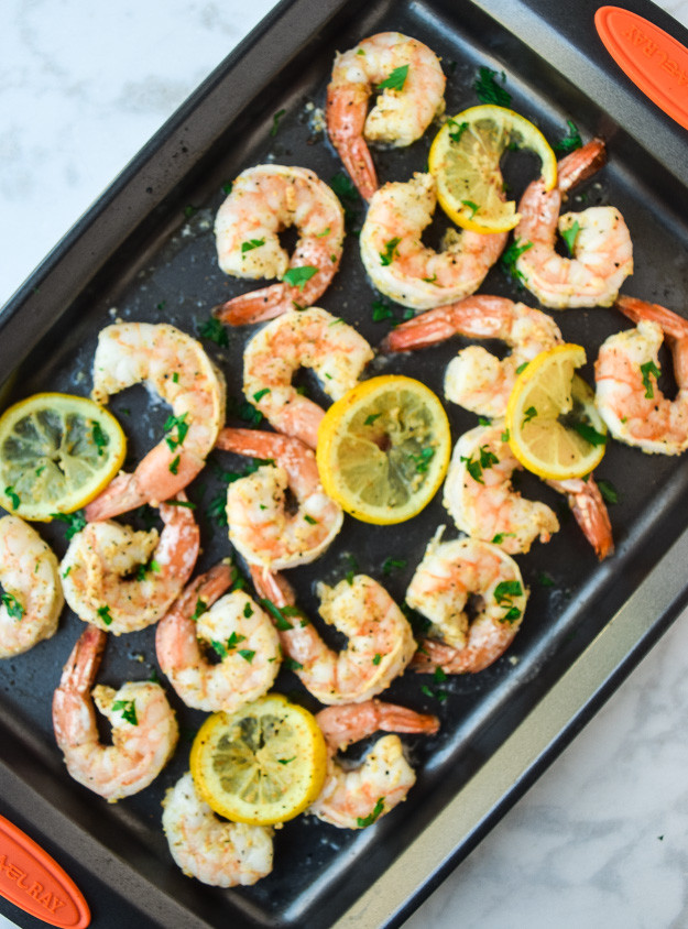 Lemon Garlic Shrimp Keto
 Sheet Pan Lemon Garlic Shrimp Whole30 Paleo Keto • Tastythin