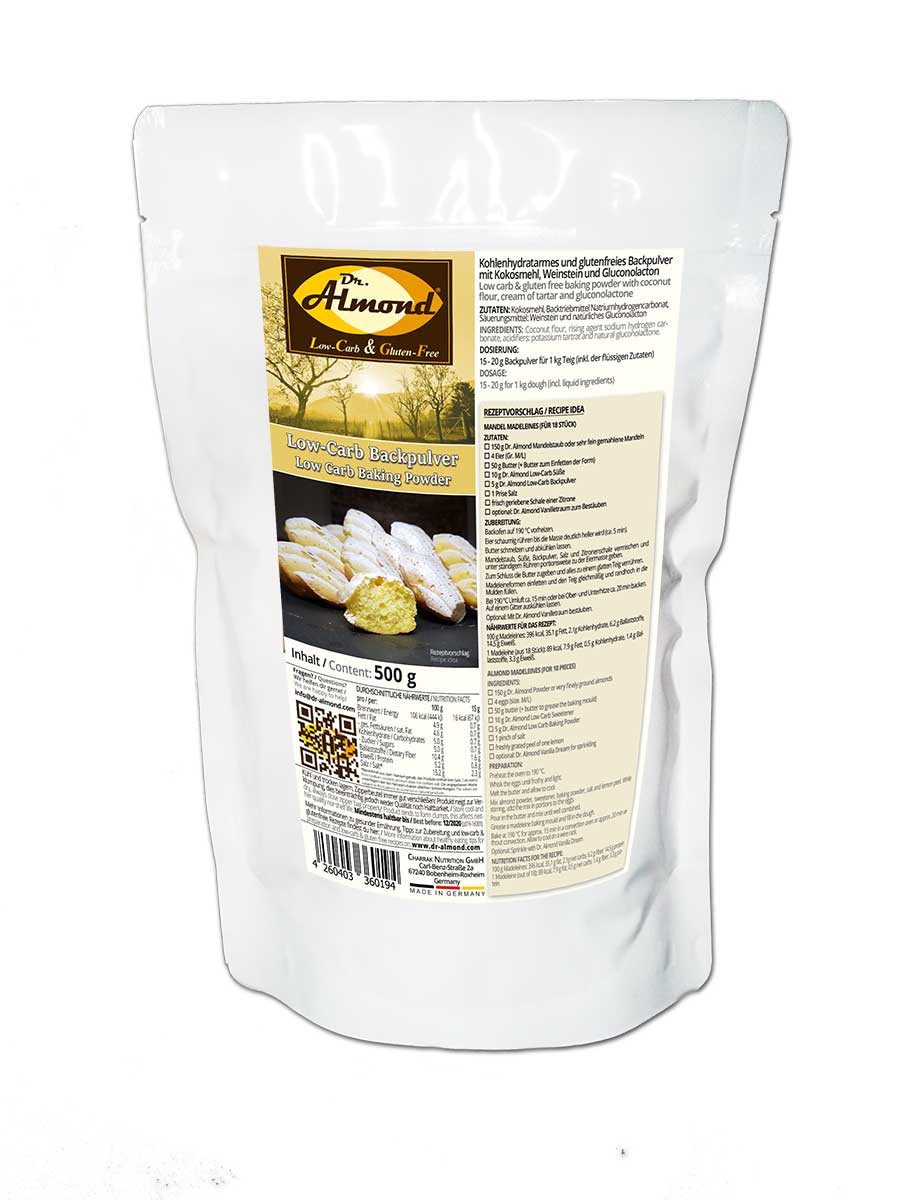 Low Carb Baking Powder
 Low Carb Baking Powder Phosphate Free Keto & Paleo extra