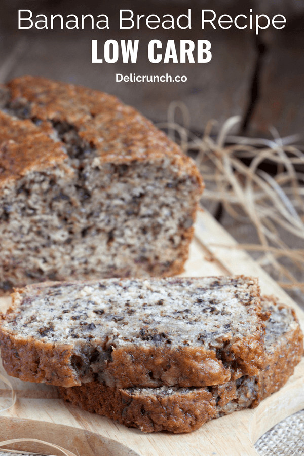 Low Carb Banana Bread Recipe
 The Best Low Carb Banana Bread keto friendly