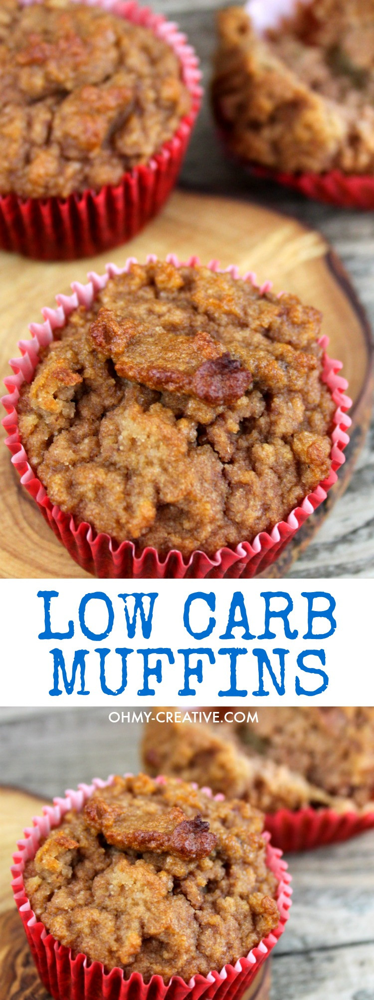 Low Carb Bread Almond Flour Muffin Recipes
 Low Carb Muffins Oh My Creative