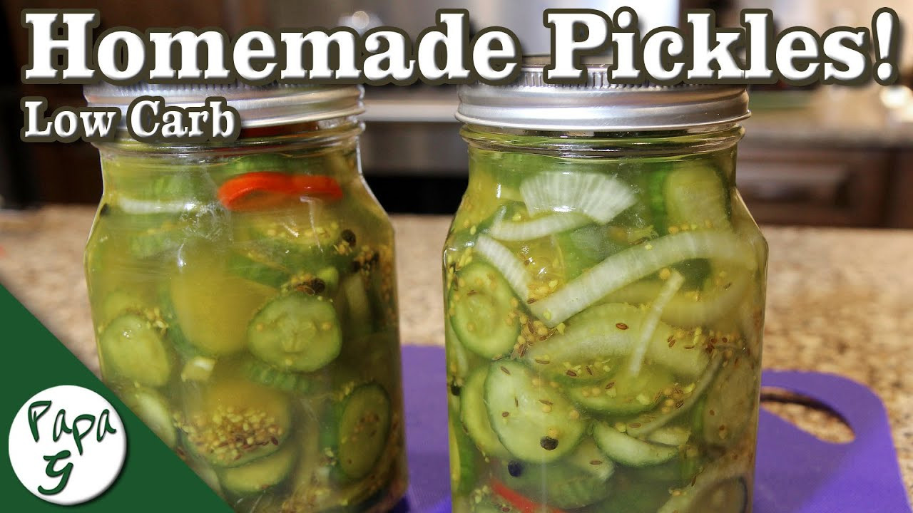 Low Carb Bread And Butter Pickles
 Sweet and Spicy Pickles – Easy Homemade Bread and Butter