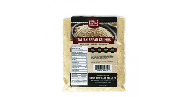 Low Carb Bread Crumbs
 Great Low Carb Bread Co Low Carb Italian Bread Crumbs