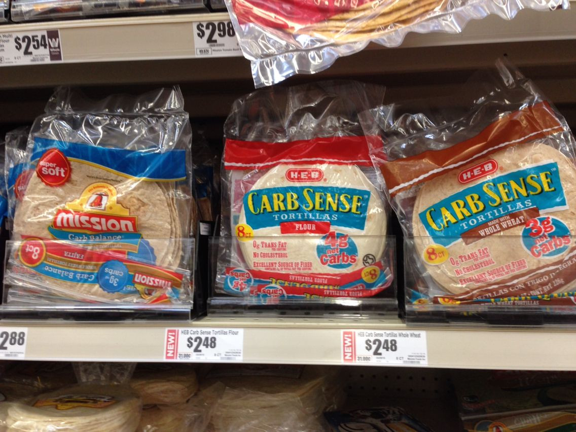 Low Carb Bread Heb
 HEB brand low carb tortillas yea Cheaper price