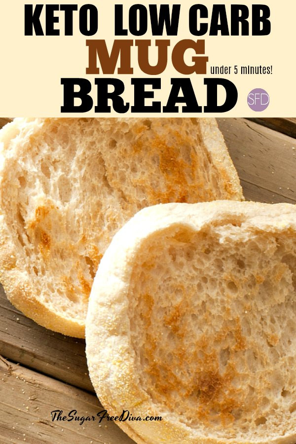 Low Carb Bread In A Mug
 Easy and Yummy Keto Low Carb Mug Bread Recipe