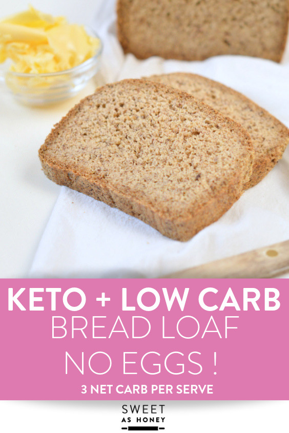 Low Carb Bread No Egg
 KETO BREAD LOAF NO EGGS Low Carb with coconut flour