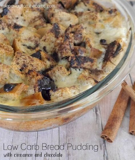 Low Carb Bread Pudding Recipe
 Low Carb Bread Pudding a sugar free recipe with cinnamon
