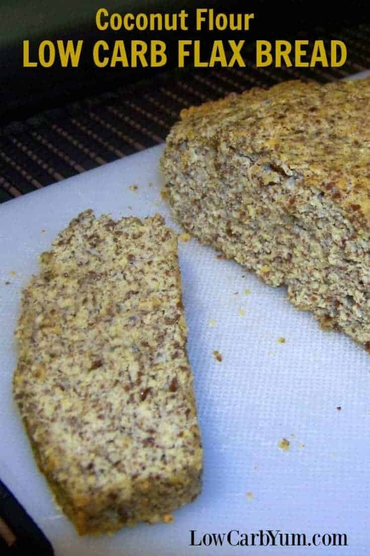 Low Carb Bread Recipes Coconut
 Coconut Flour Low Carb Flax Bread or Muffins