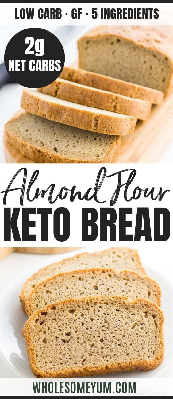 Low Carb Bread Recipes Easy
 Easy Low Carb Bread Recipe Almond Flour Bread Paleo