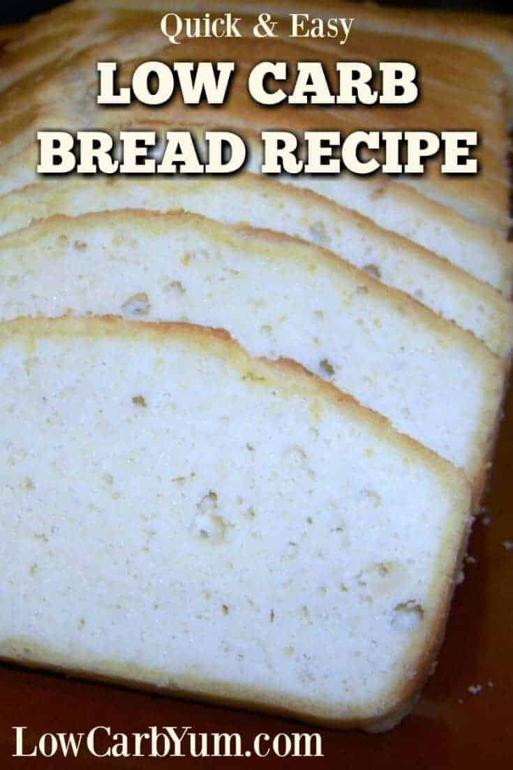 Low Carb Bread Recipes Easy
 Quick Low Carb Bread Recipe Gluten Free