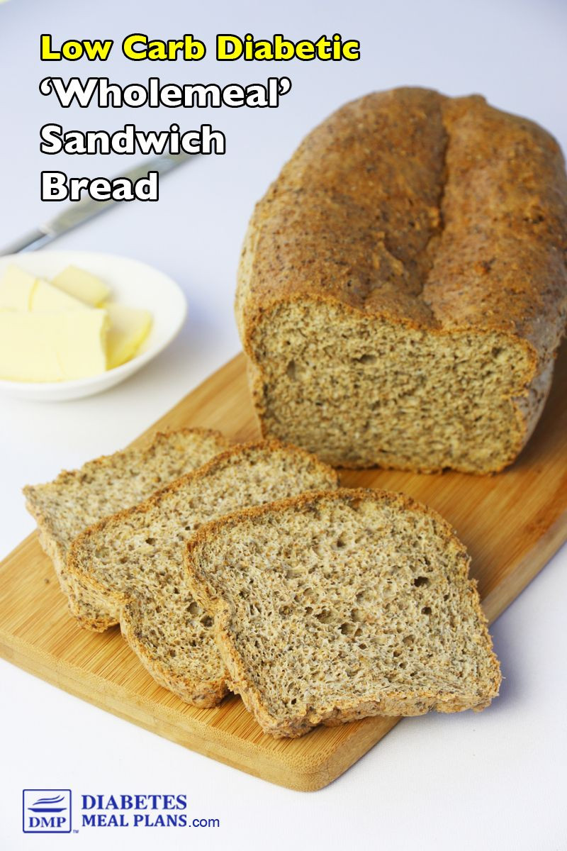 Low Carb Bread Recipes For Diabetics
 Wholemeal sandwich bread low carb s