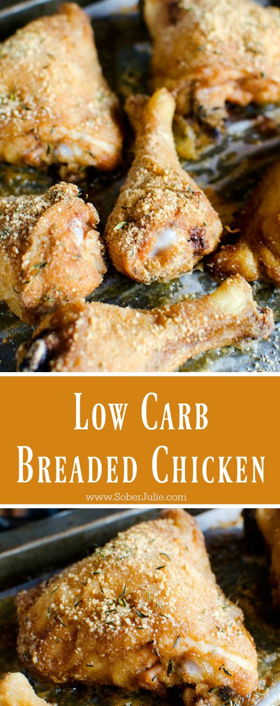 Low Carb Breaded Chicken
 Low Carb Breaded Chicken Recipe Sober Julie