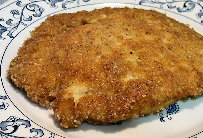 Low Carb Breaded Chicken
 Low carb breaded chicken uses crushed pork rinds and