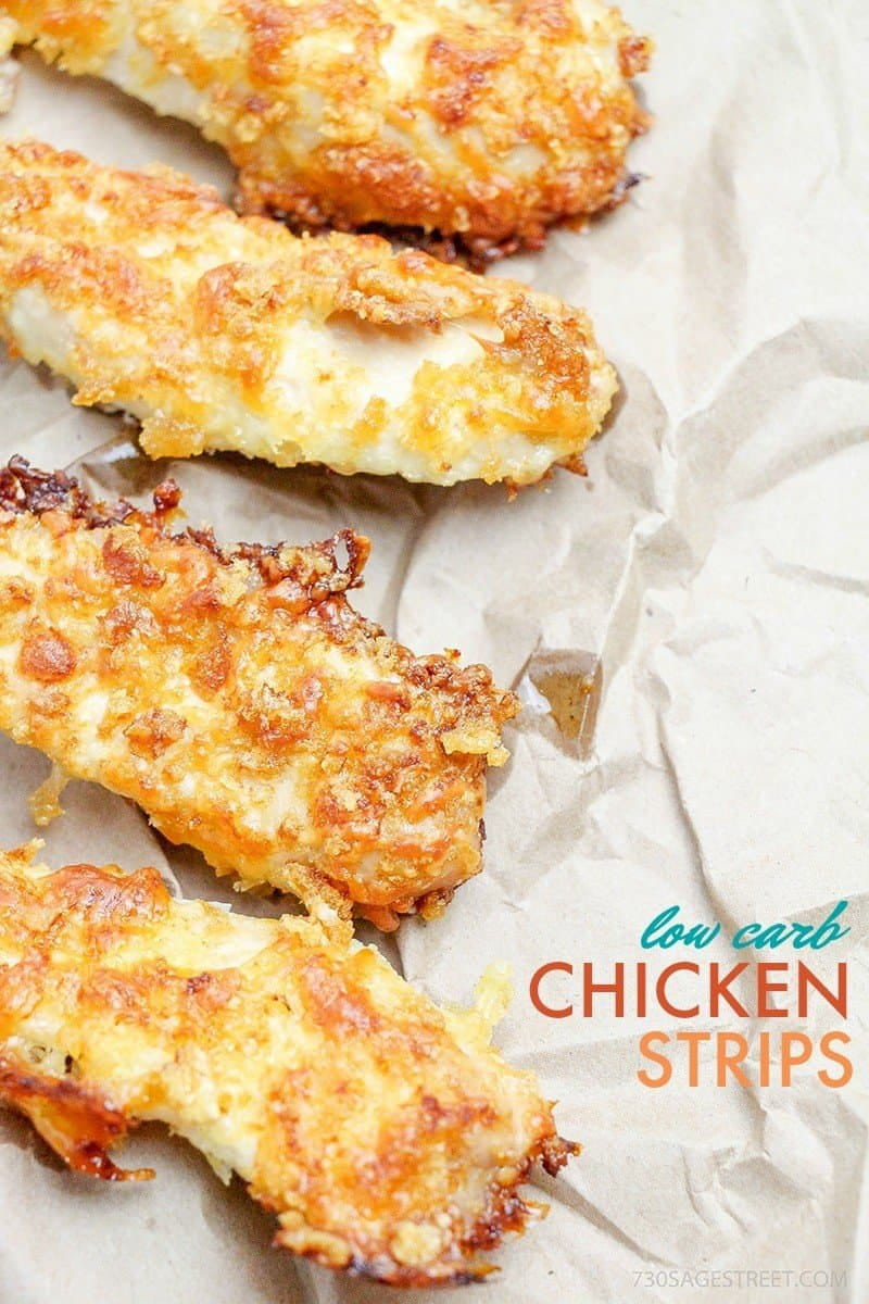 Low Carb Breaded Chicken Tenders
 Baked Chicken Tenders Low Carb Breaded Chicken Strips