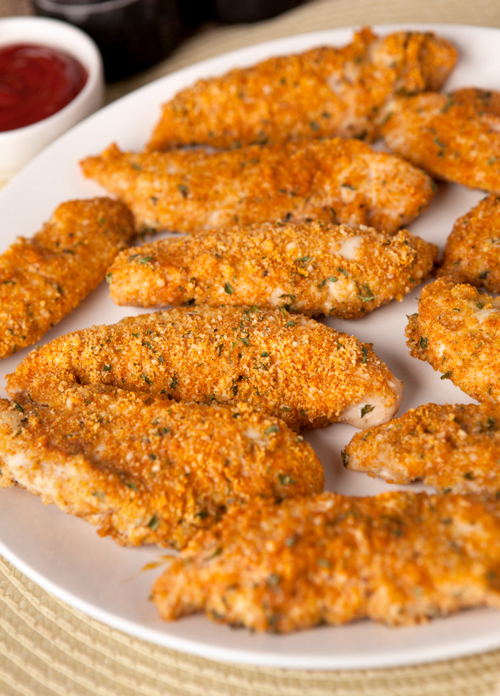 Low Carb Breaded Chicken Tenders
 Keto Friendly Low Carb Crispy Chicken Tenders