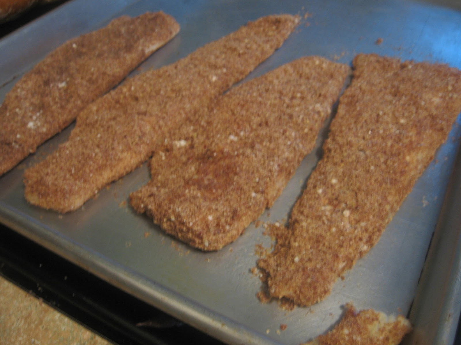 Low Carb Breaded Fish
 RECIPE Flaxseed Breaded Fish GF Low Carb