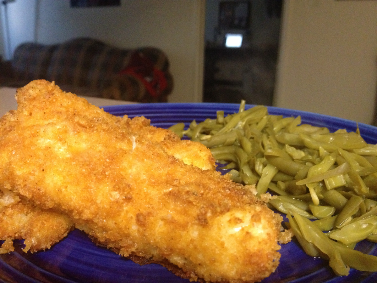 Low Carb Breaded Fish
 Zero Carb Breaded Fish