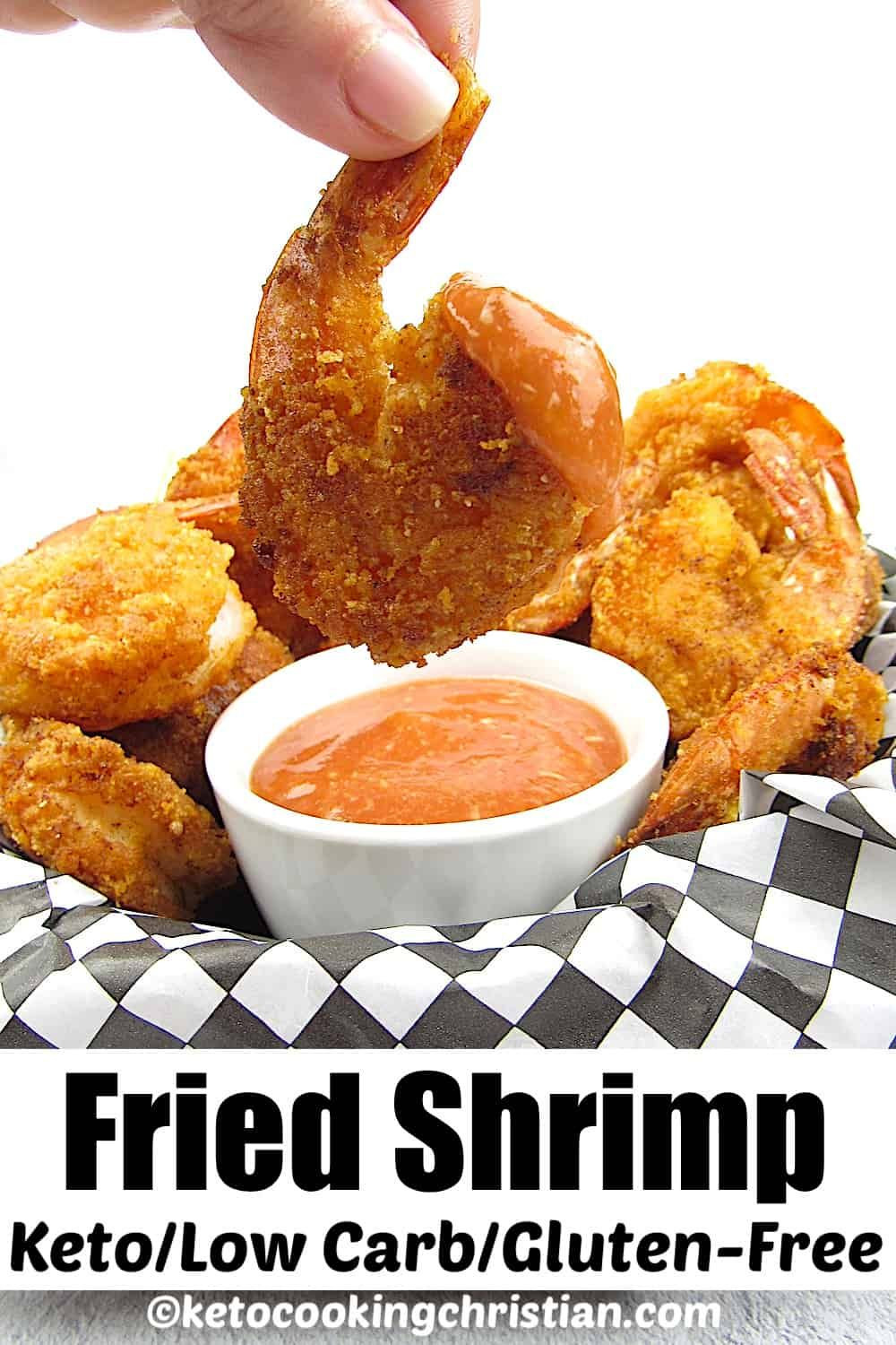 Low Carb Breaded Shrimp
 Keto Fried Shrimp with Cocktail Sauce Low Carb Gluten