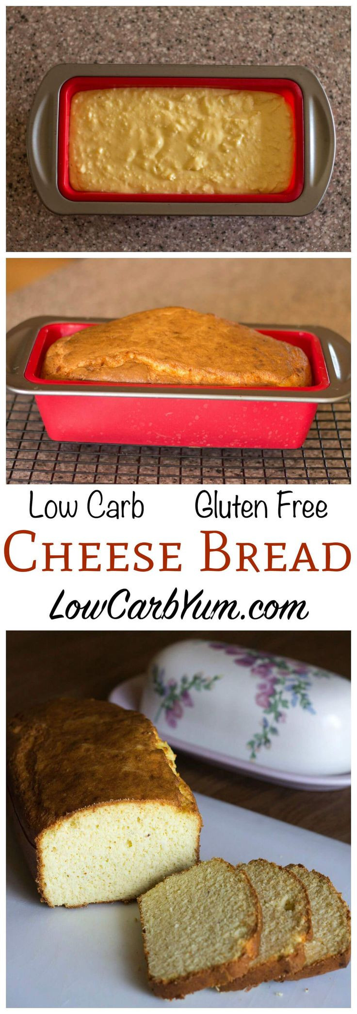 Low Carb Egg Bread
 Cheese Gluten Free Low Carb Bread Recipe