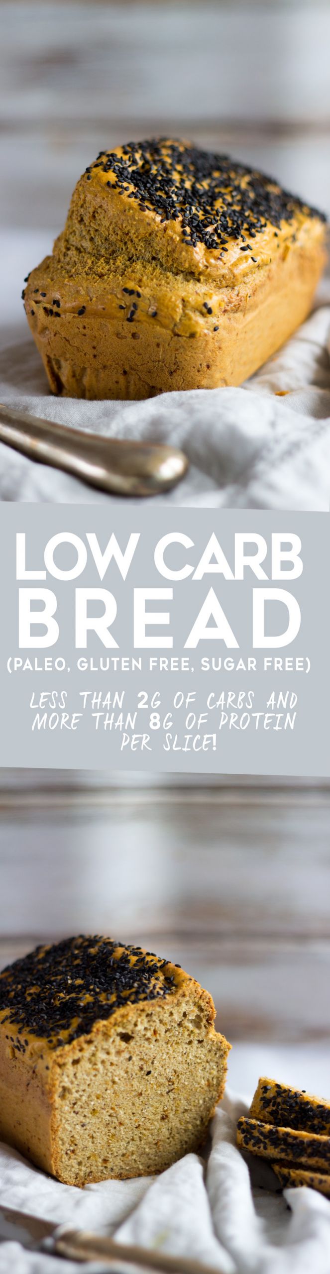 Low Carb Grain Free Bread
 Protein Grain Free Bread Low Carb Paleo Sprinkle of