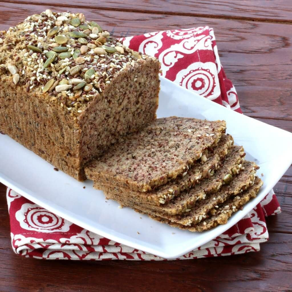 Low Carb High Protein Bread Recipe
 Low Carb High Protein Nut and Seed Bread Paleo