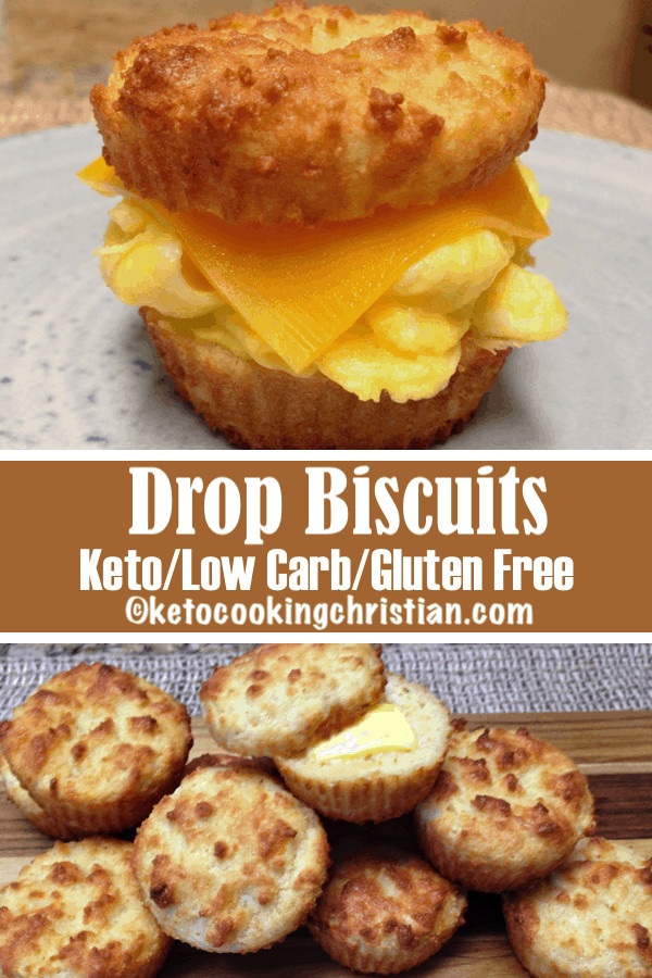 Low Carb Keto Biscuits
 Drop Biscuits Keto Low Carb & Gluten Free Keto