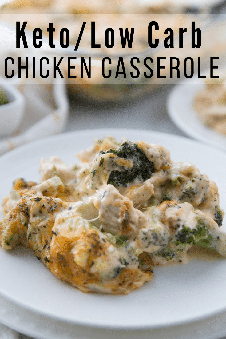 Low Carb Keto Chicken Recipes
 Low Carb Chicken Casserole keto friendly
