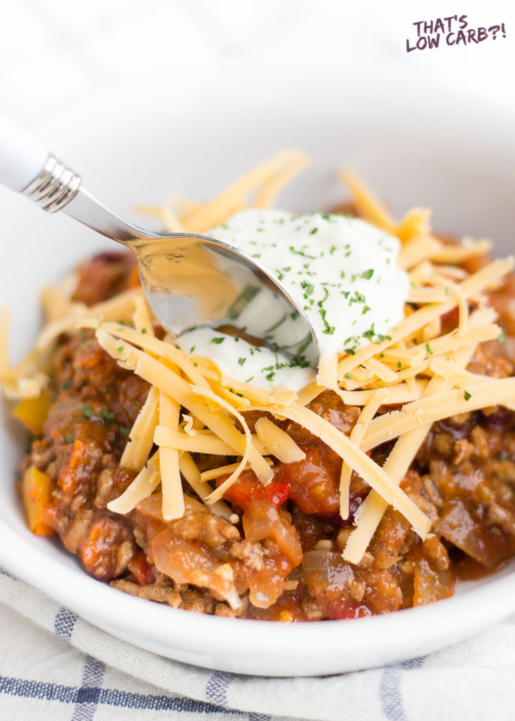 Low Carb Keto Chili
 Keto Chili Recipe