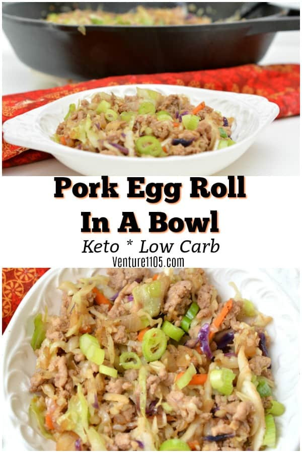 Low Carb Keto Egg Roll In A Bowl
 Keto Pork Egg Roll Bowl Low Carb Yumminess Venture1105